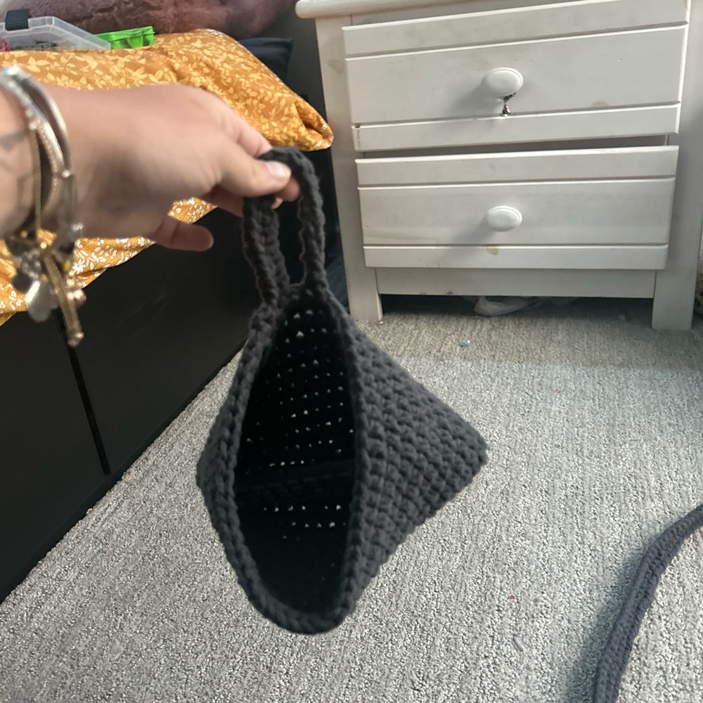 Hanging organizer bag handmade